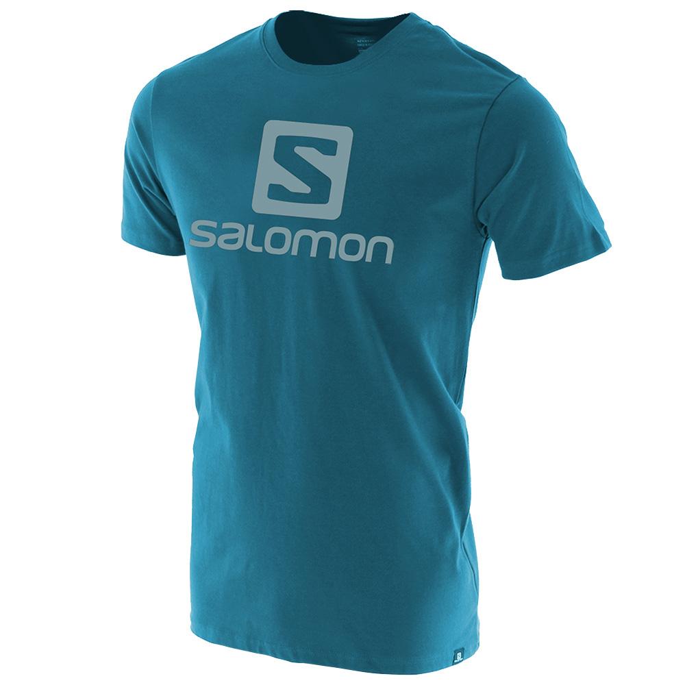 Salomon ACHIEVE SS B Camisetas Niños - Azules - Colombia (96703-CANM)